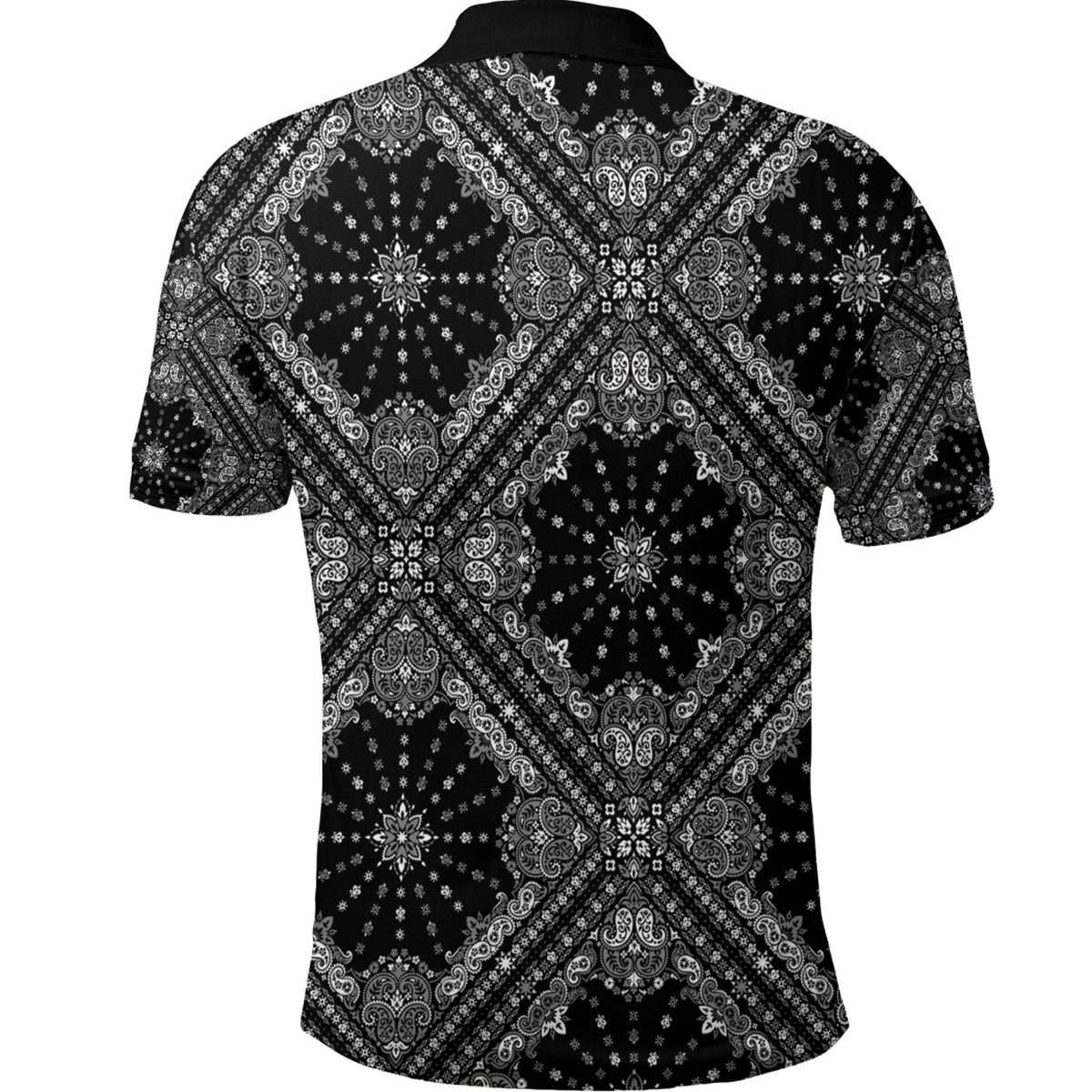 Paisley Polo Shirt Bandana Pattern Seamless Ver.197 RLT13 - Wonder Print Shop