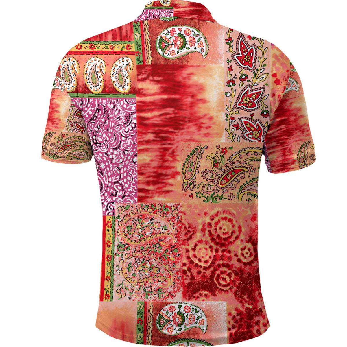 Paisley Polo Shirt Bandana Pattern Seamless 183 RLT13 - Wonder Print Shop