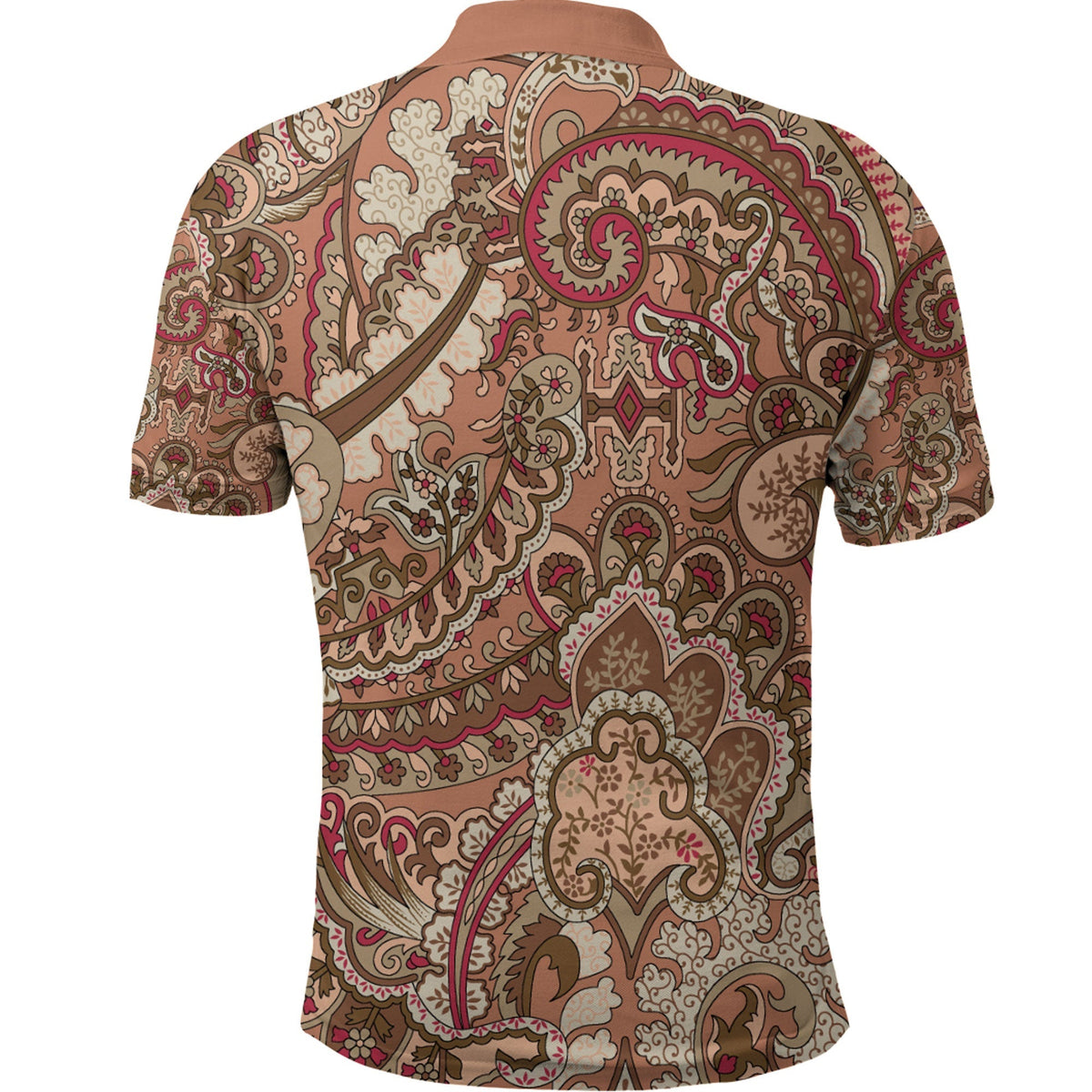 Paisley Polo Shirt Bandana Pattern Seamless Ver.201 RLT13 - Wonder Print Shop
