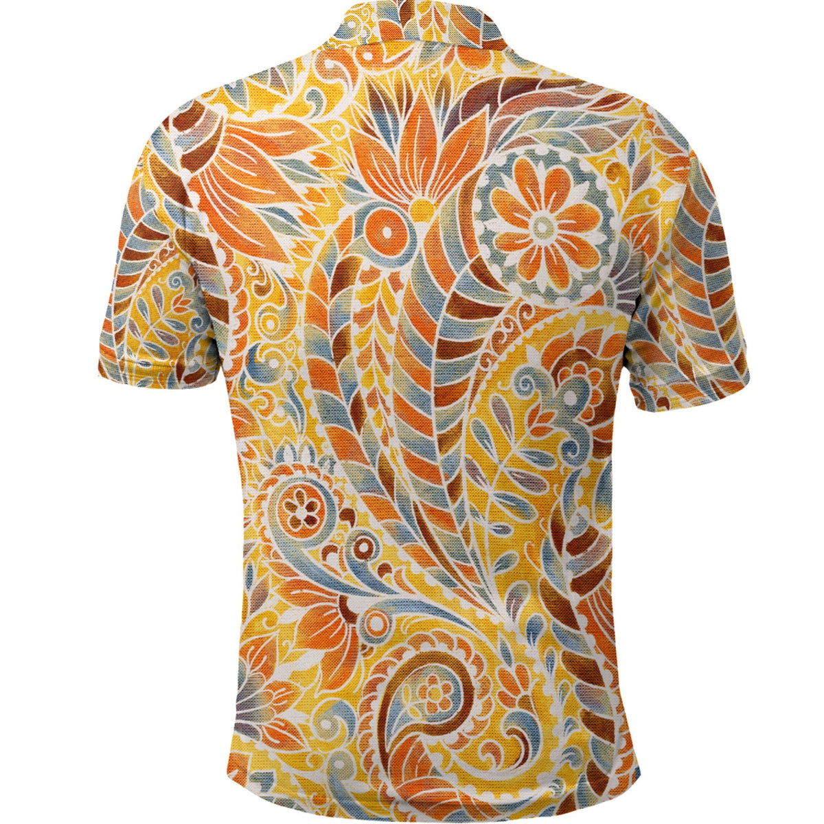 Paisley Polo Shirt Bandana Pattern Seamless Ver.177 RLT13 - Wonder Print Shop