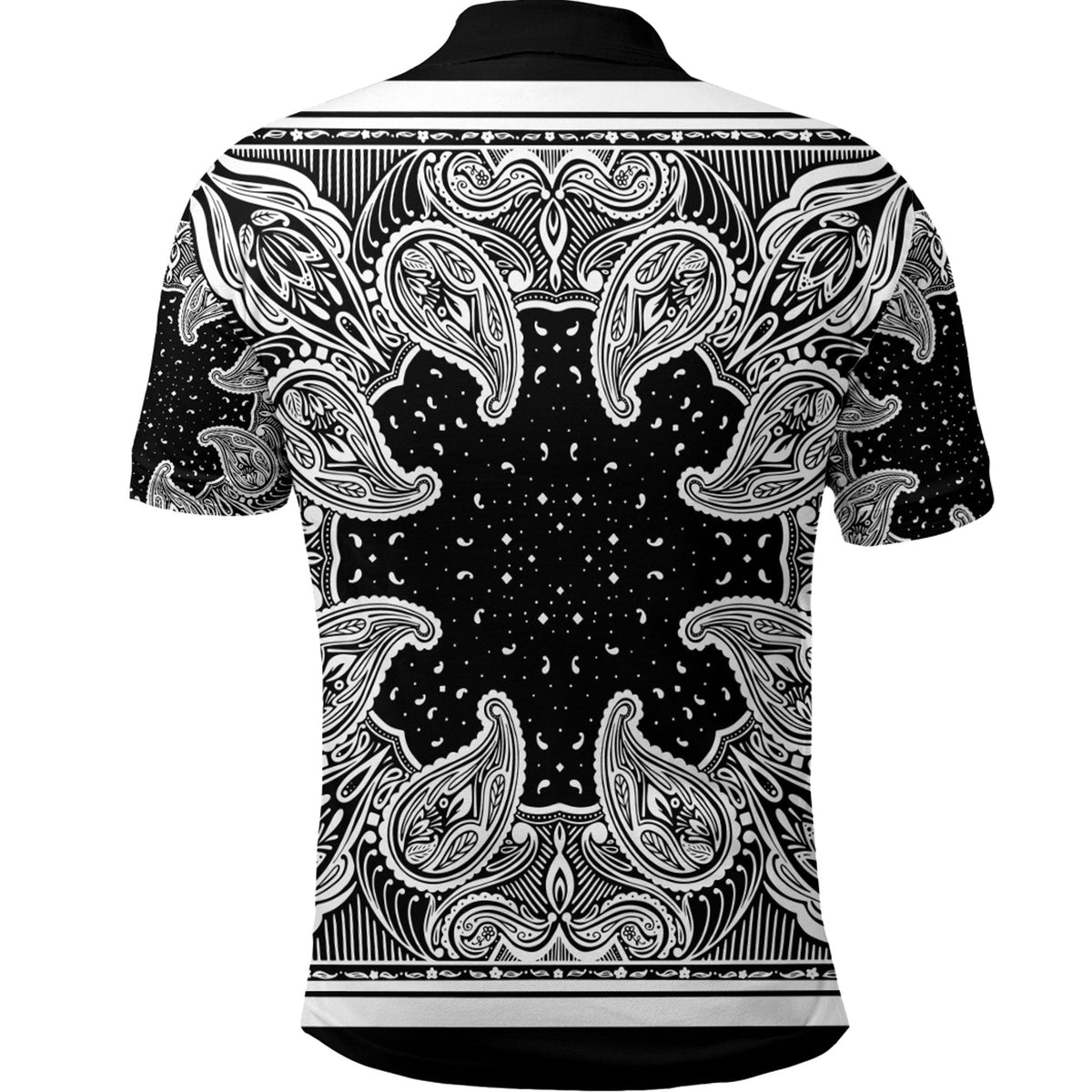 Paisley Polo Shirt Bandana Pattern Seamless Ver.194 RLT13 - Wonder Print Shop