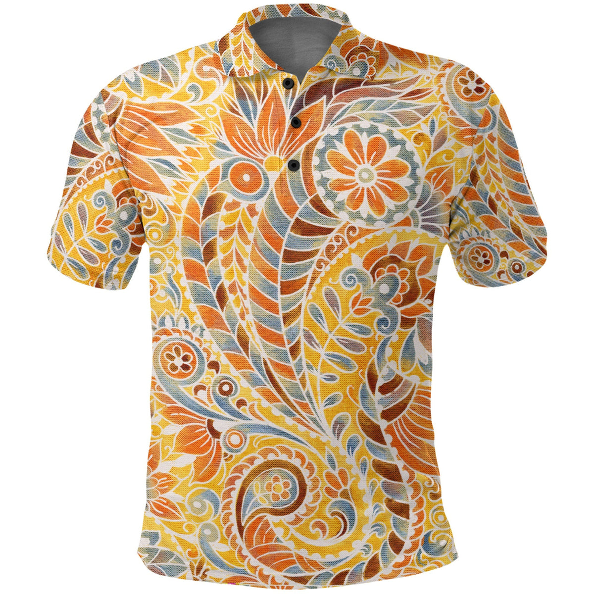 Paisley Polo Shirt Bandana Pattern Seamless Ver.177 RLT13 - Wonder Print Shop