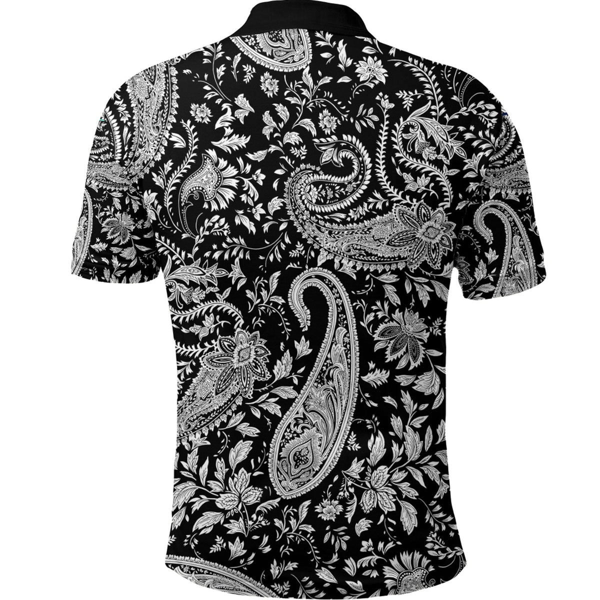 Paisley Polo Shirt Bandana Pattern Seamless Ver.205 RLT13 - Wonder Print Shop