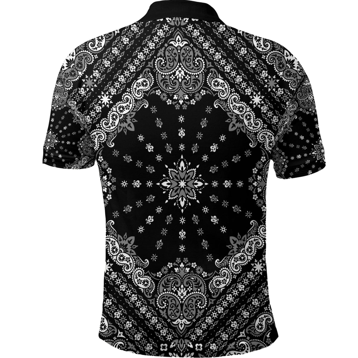 Paisley Polo Shirt Bandana Pattern Seamless Ver.199 RLT13 - Wonder Print Shop