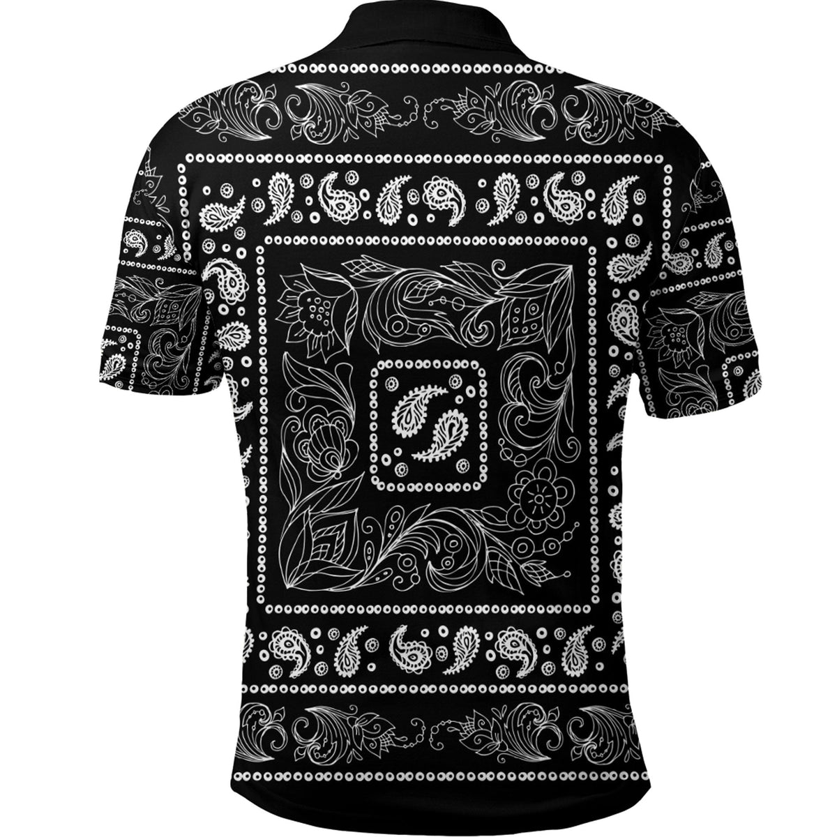 Paisley Polo Shirt Bandana Pattern Seamless Ver.174 RLT13 - Wonder Print Shop