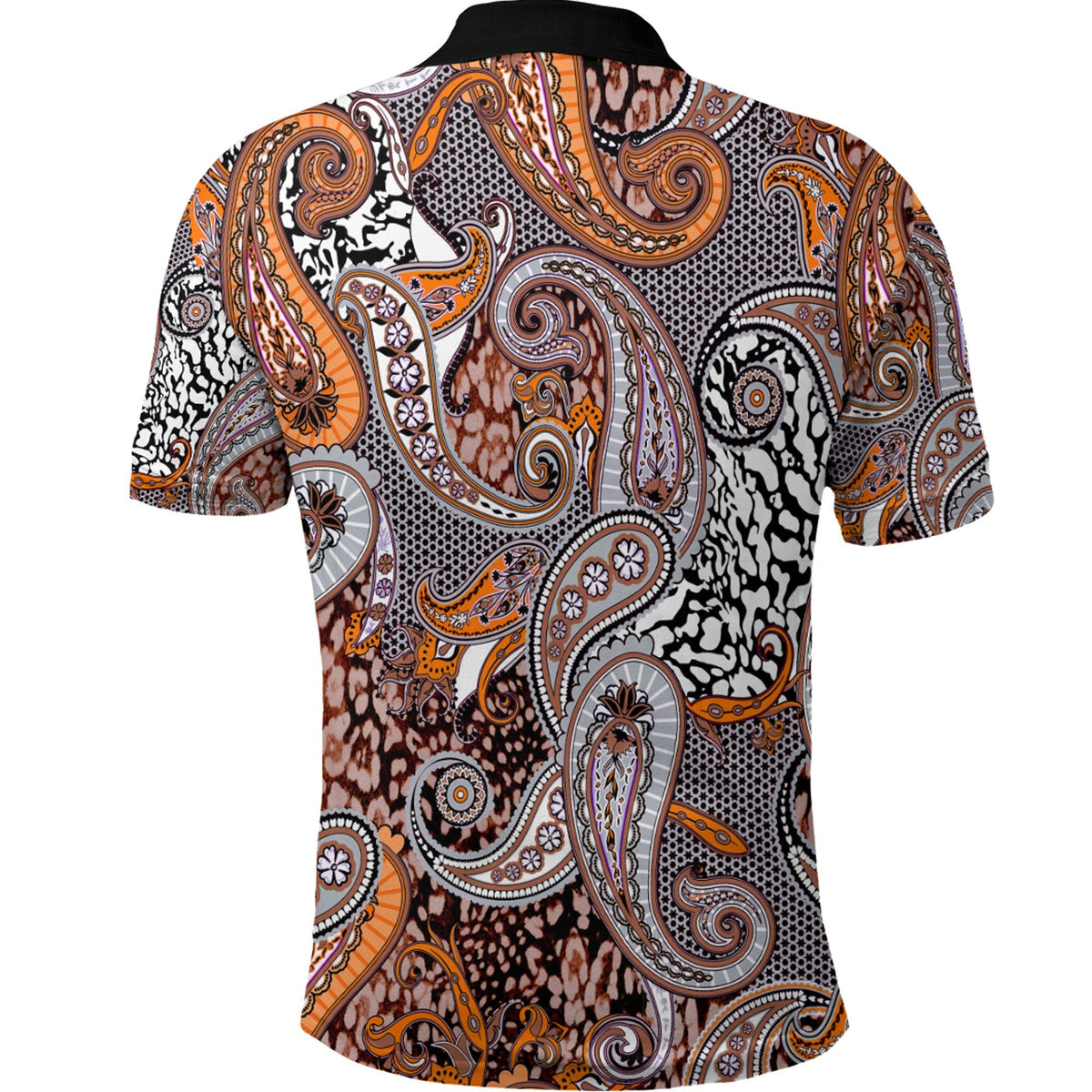 Paisley Polo Shirt Bandana Pattern Seamless 190 RLT13 - Wonder Print Shop