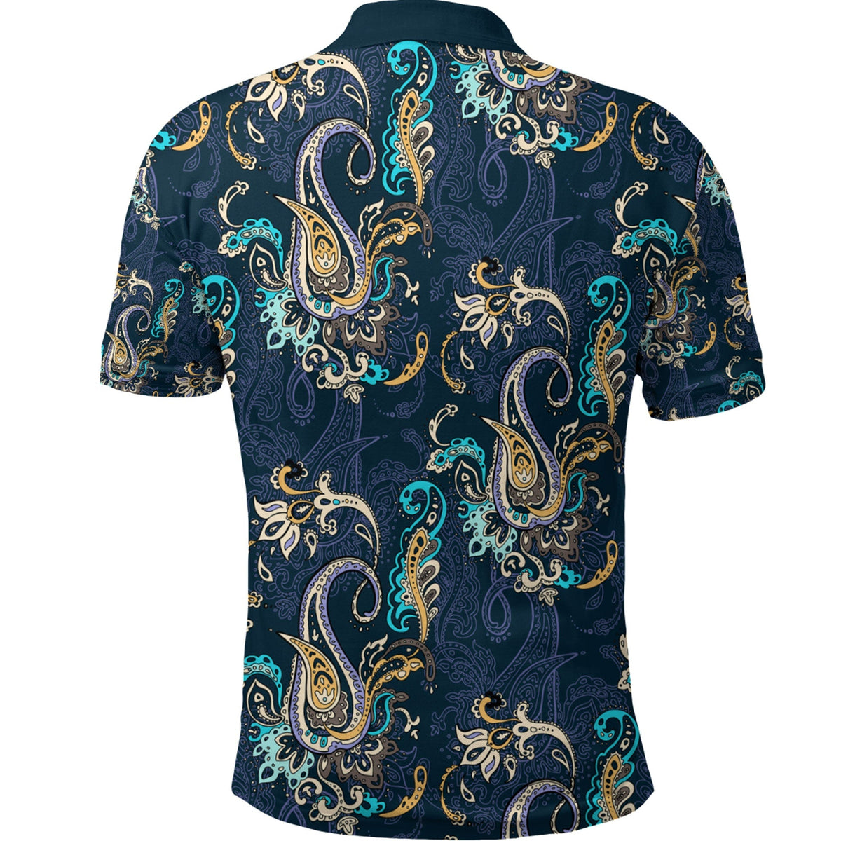 Paisley Polo Shirt Bandana Pattern Seamless Ver.160 RLT13 - Wonder Print Shop