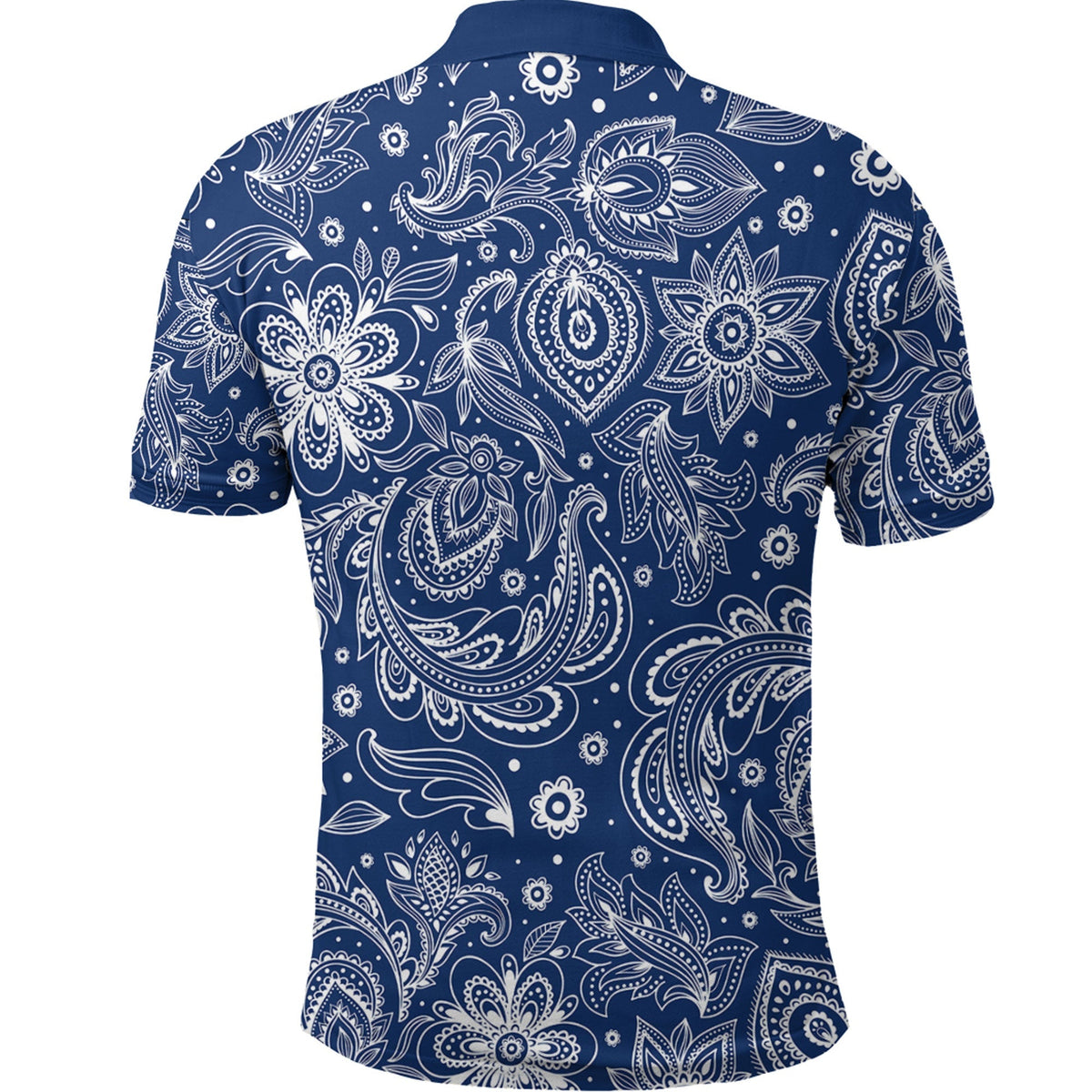 Paisley Polo Shirt Bandana Pattern Seamless Ver.180 RLT13 - Wonder Print Shop