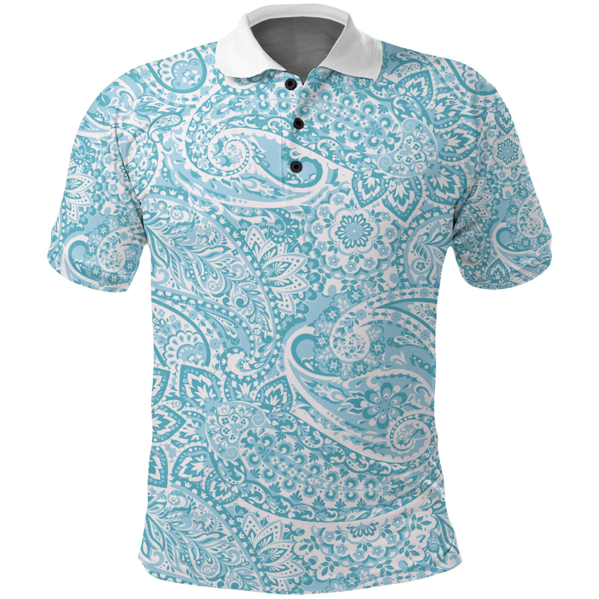 Paisley Polo Shirt Bandana Pattern Seamless Ver.165 RLT13 - Wonder Print Shop