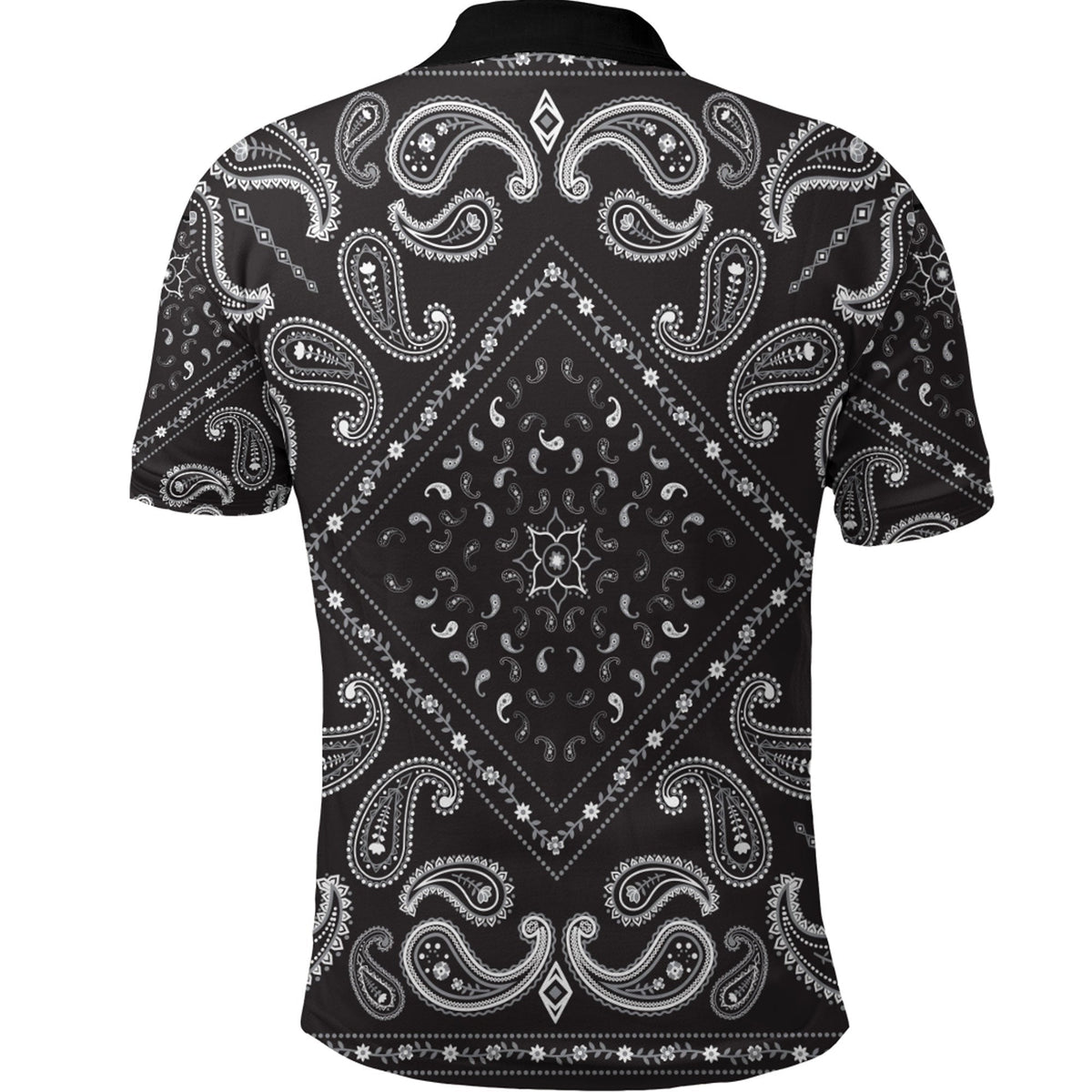 Paisley Polo Shirt Bandana Pattern Seamless Ver.158 RLT13 - Wonder Print Shop