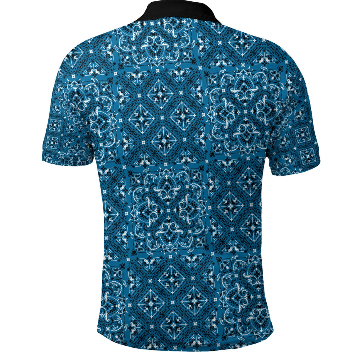 Paisley Polo Shirt Bandana Pattern Seamless Ver.193 RLT13 - Wonder Print Shop