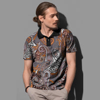 Paisley Polo Shirt Bandana Pattern Seamless 190 RLT13 - Wonder Print Shop