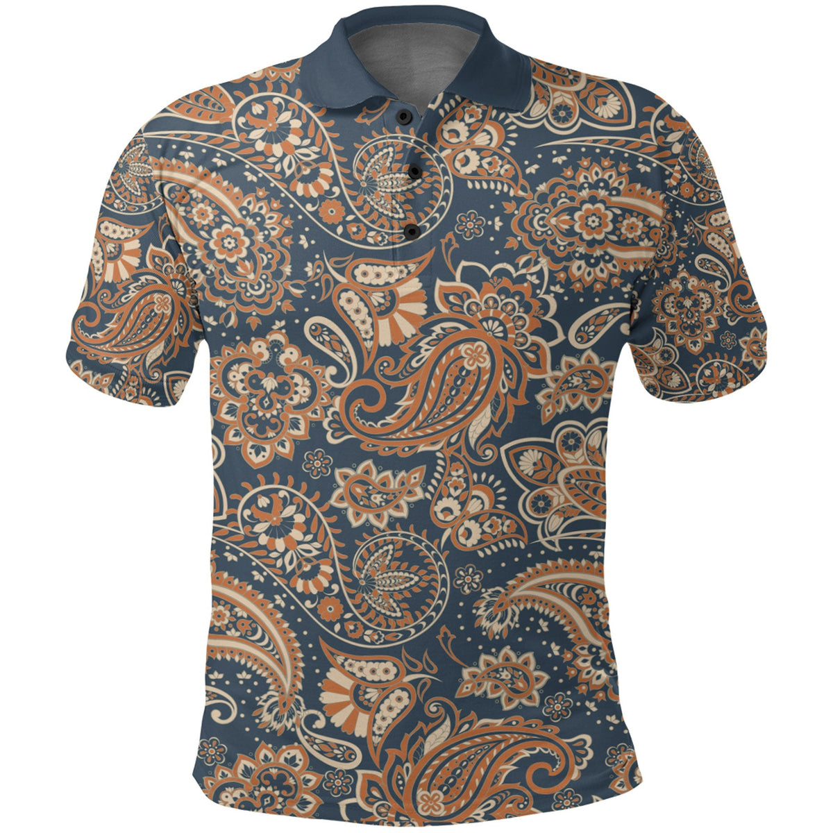 Paisley Polo Shirt Bandana Pattern Seamless Ver.191 RLT13 - Wonder Print Shop