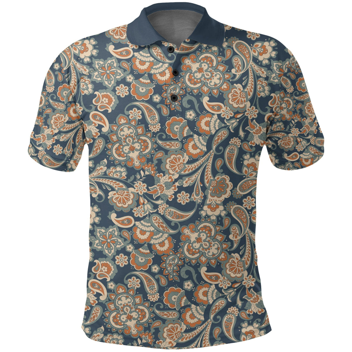 Paisley Polo Shirt Bandana Pattern Seamless Ver.179 RLT13 - Wonder Print Shop
