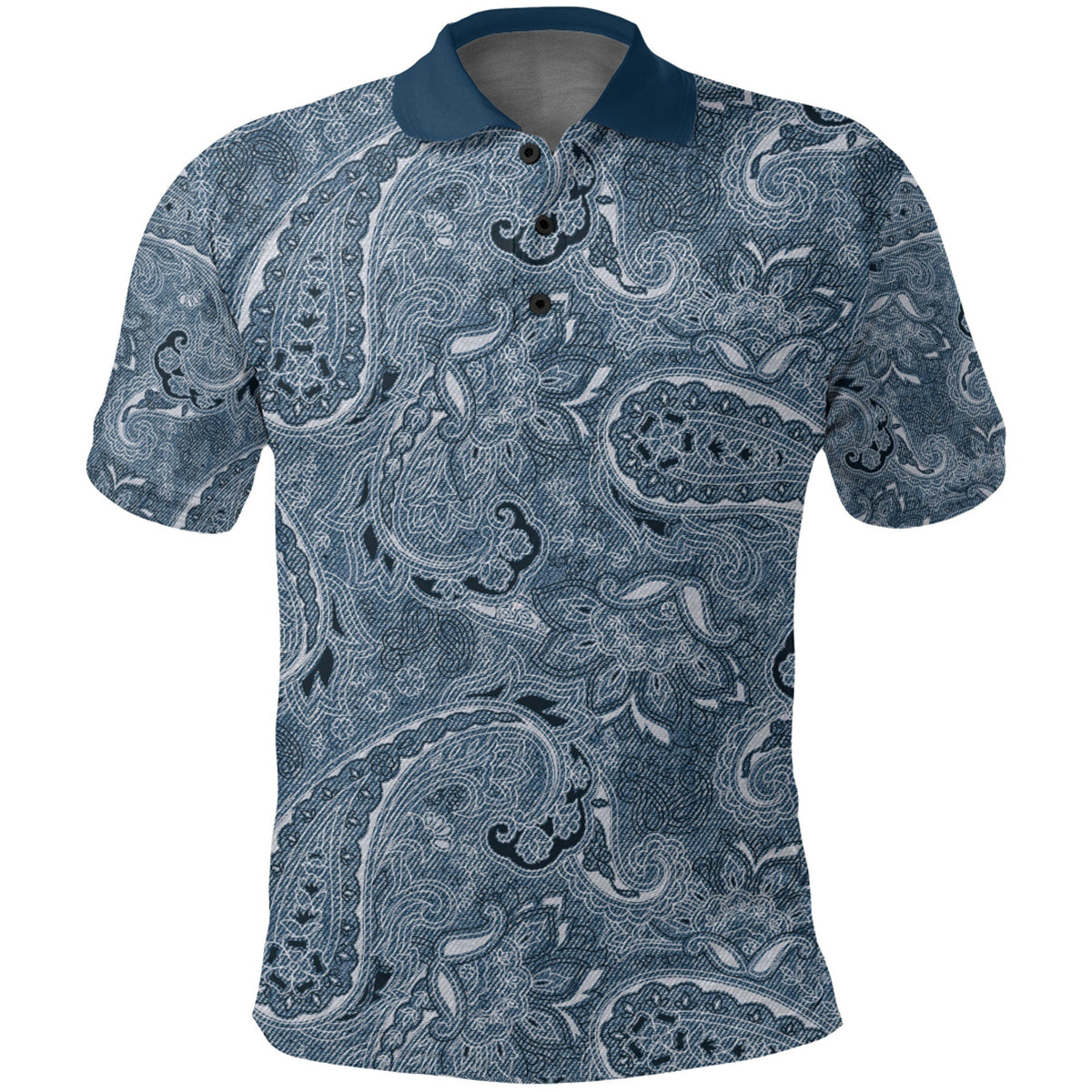 Paisley Polo Shirt Bandana Pattern Seamless Ver.192 RLT13 - Wonder Print Shop