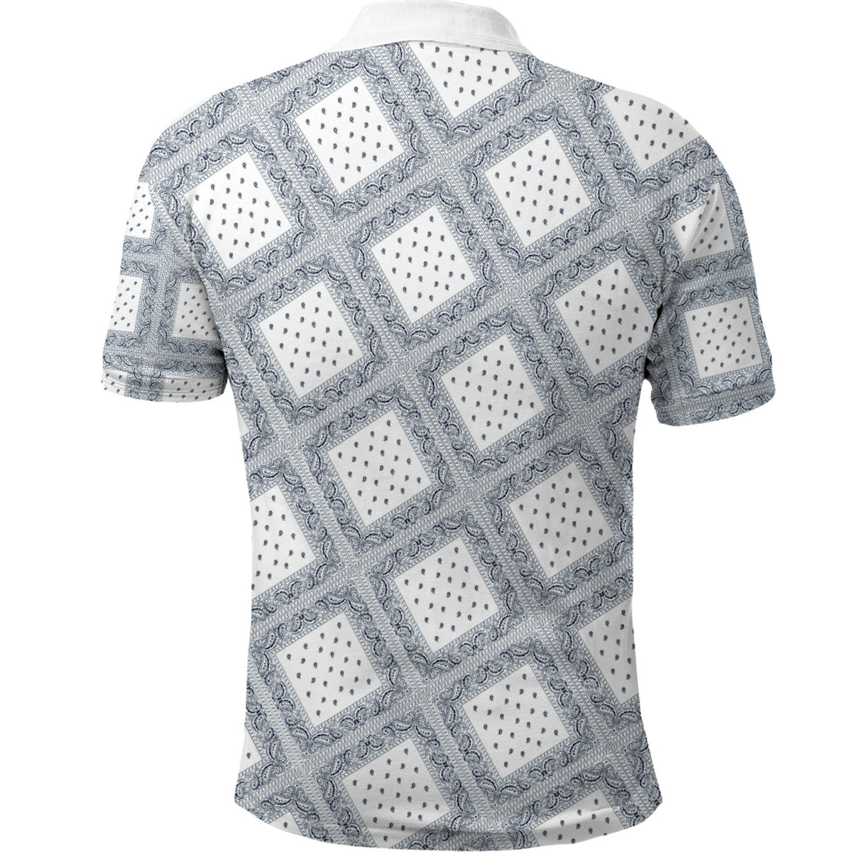 Paisley Polo Shirt Bandana Pattern Seamless Ver.181 RLT13 - Wonder Print Shop