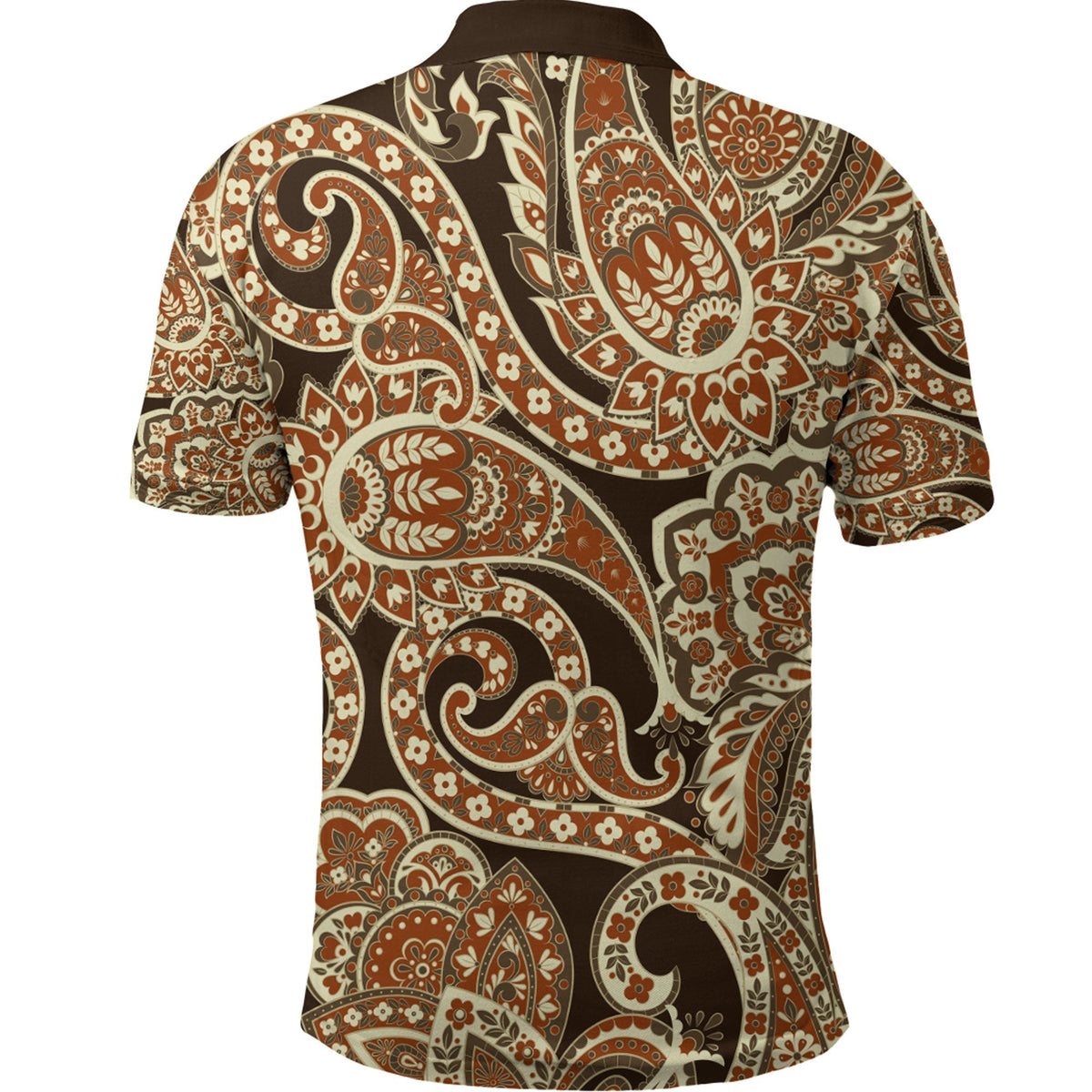 Paisley Polo Shirt Bandana Pattern Seamless Ver.182 RLT13 - Wonder Print Shop