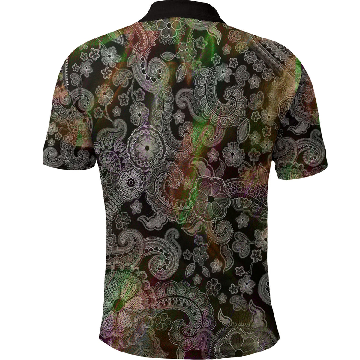 Paisley Polo Shirt Bandana Pattern Seamless Ver.170 RLT13 - Wonder Print Shop