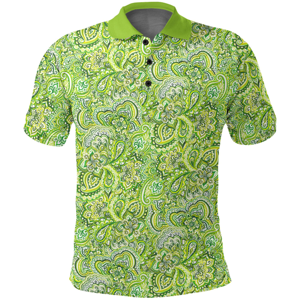 Paisley Polo Shirt Bandana Pattern Seamless Ver.200 RLT13 - Wonder Print Shop