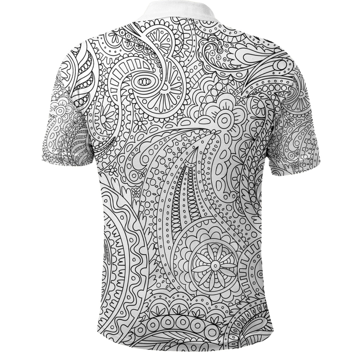 Paisley Polo Shirt Bandana Pattern Seamless Ver.171 RLT13 - Wonder Print Shop