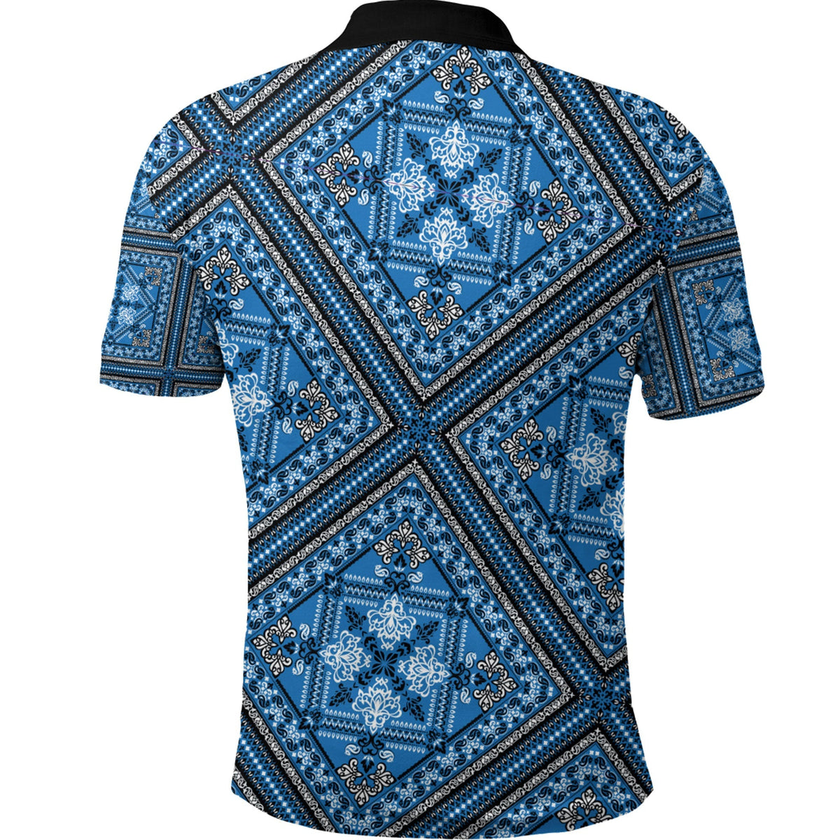 Paisley Polo Shirt Bandana Pattern Seamless Ver.157 RLT13 - Wonder Print Shop