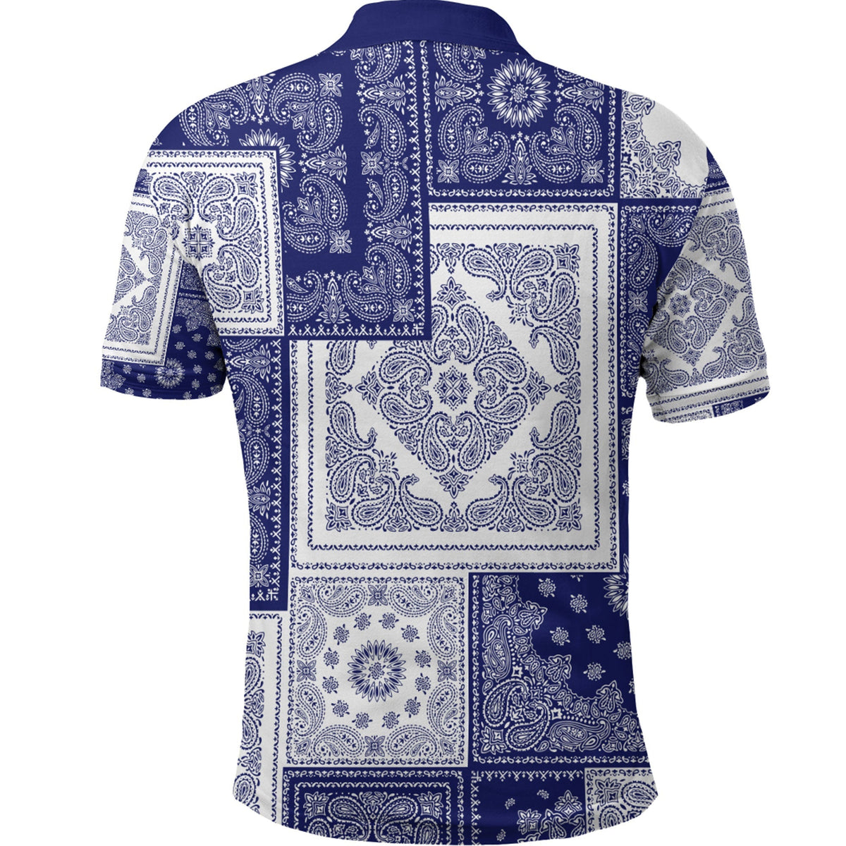 Paisley Polo Shirt Bandana Pattern Seamless Ver.156 RLT13 - Wonder Print Shop