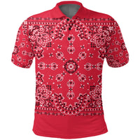Paisley Polo Shirt Bandana Pattern Seamless Ver.151 RLT13 - Wonder Print Shop