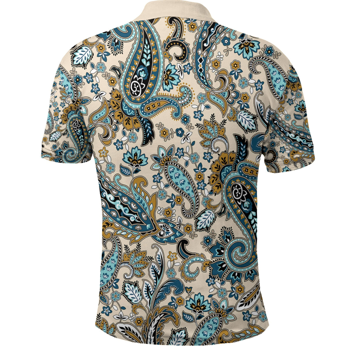 Paisley Polo Shirt Bandana Pattern Seamless Ver.139 RLT13 - Wonder Print Shop