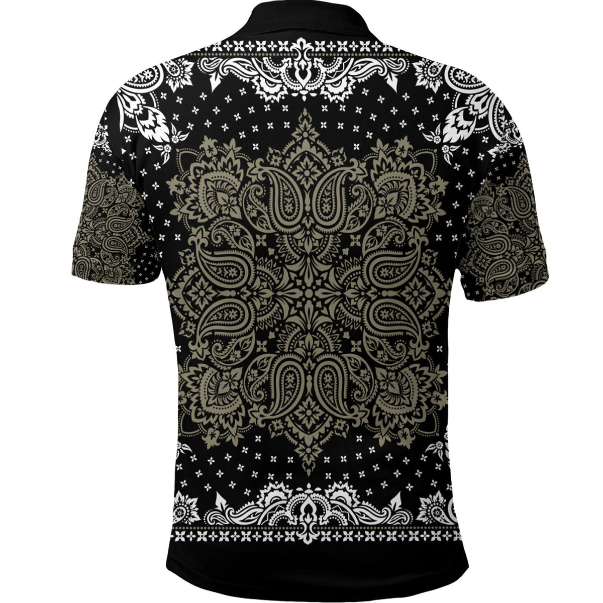 Paisley Polo Shirt Bandana Pattern Seamless Ver.168 RLT13 - Wonder Print Shop