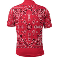 Paisley Polo Shirt Bandana Pattern Seamless Ver.151 RLT13 - Wonder Print Shop
