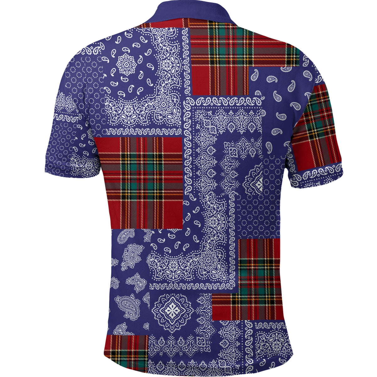 Paisley Polo Shirt Bandana Pattern Seamless Ver.147 RLT13 - Wonder Print Shop