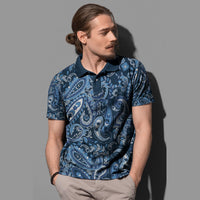 Paisley Polo Shirt Bandana Pattern Seamless Ver.126 RLT13 - Wonder Print Shop