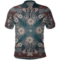Paisley Polo Shirt Bandana Pattern Seamless Ver.146 RLT13 - Wonder Print Shop