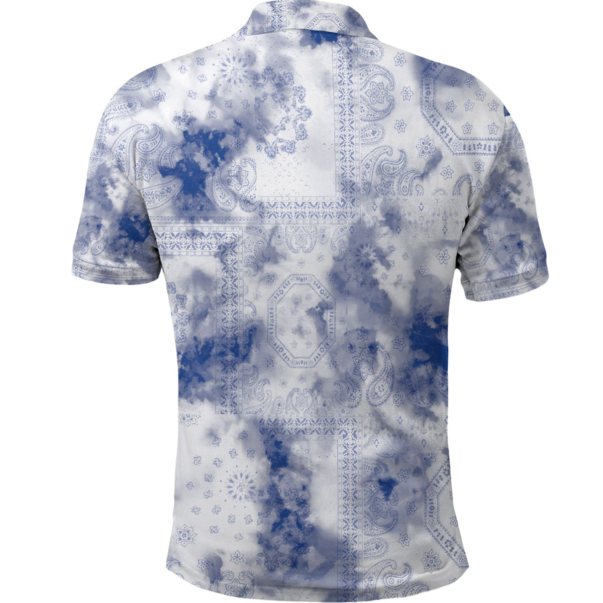 Paisley Polo Shirt Bandana Pattern Seamless Ver.144 RLT13 - Wonder Print Shop