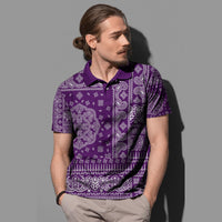 Paisley Polo Shirt Bandana Pattern Seamless Ver.133 RLT13 - Wonder Print Shop