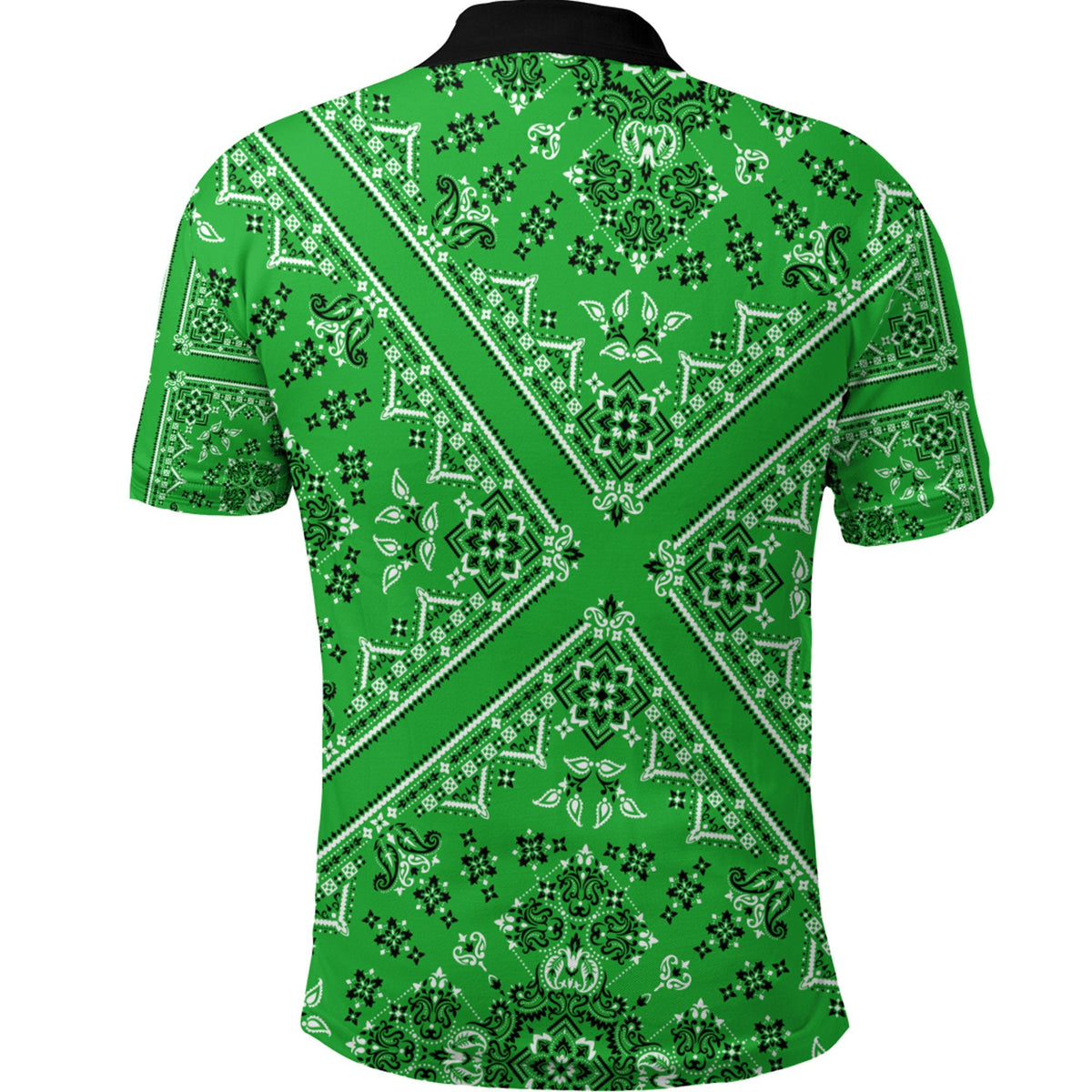 Paisley Polo Shirt Bandana Pattern Seamless Ver.153 RLT13 - Wonder Print Shop
