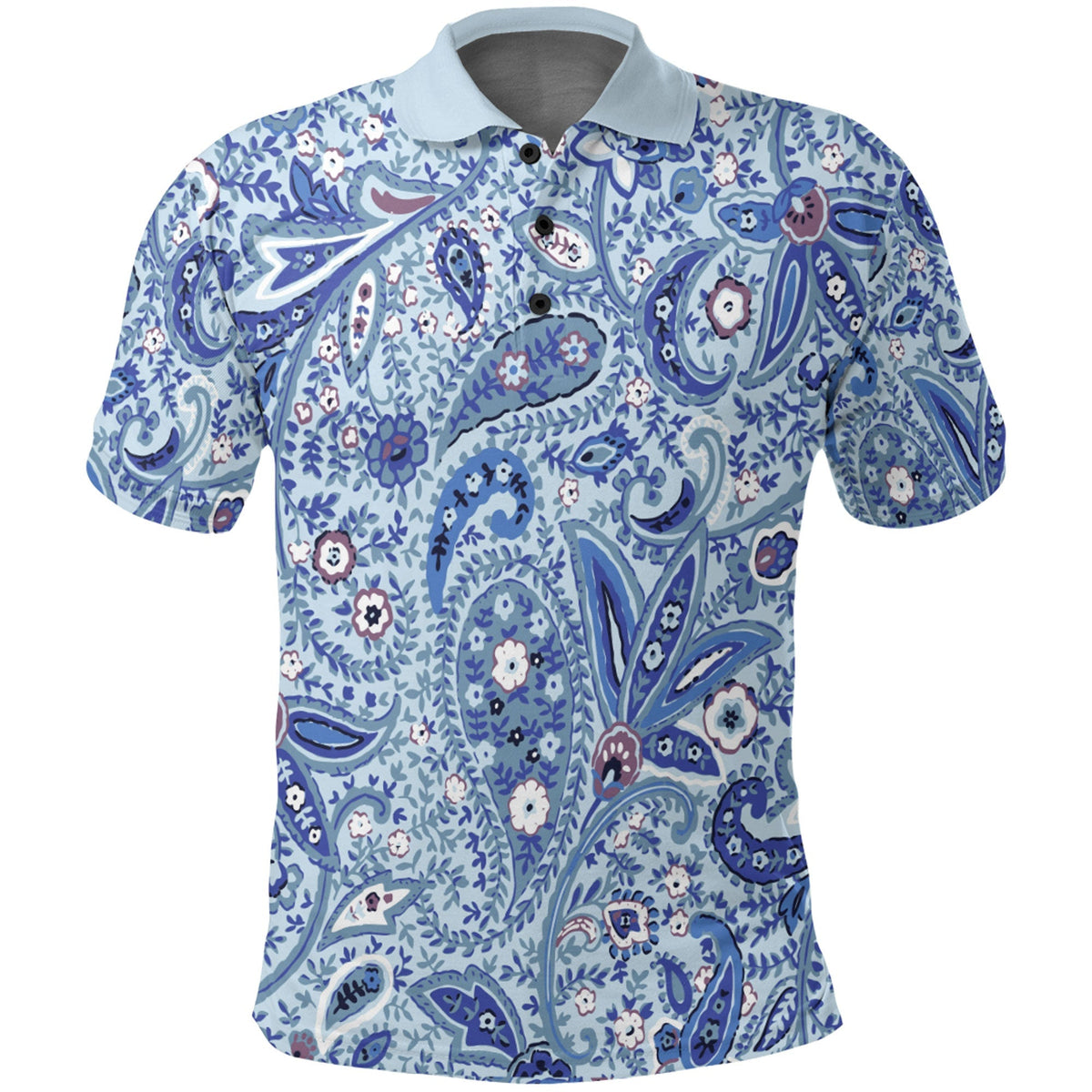 Paisley Polo Shirt Bandana Pattern Seamless Ver.161 RLT13 - Wonder Print Shop