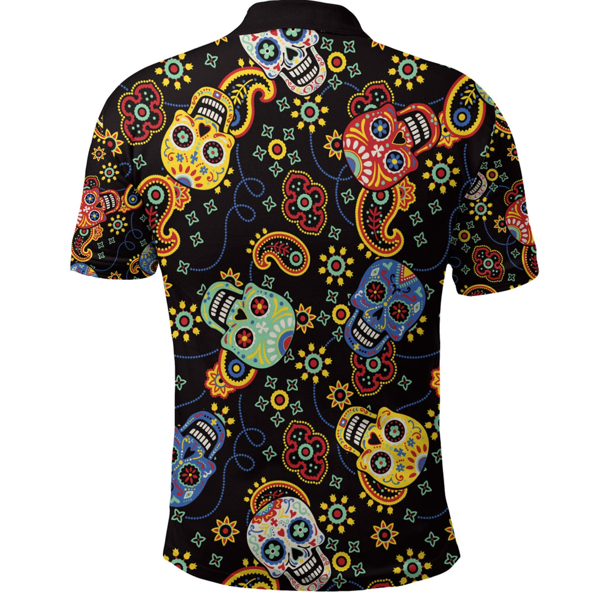 Paisley Polo Shirt Bandana Pattern Seamless Ver.150 RLT13 - Wonder Print Shop