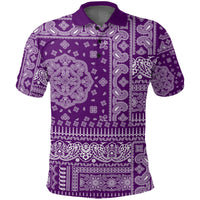 Paisley Polo Shirt Bandana Pattern Seamless Ver.133 RLT13 - Wonder Print Shop
