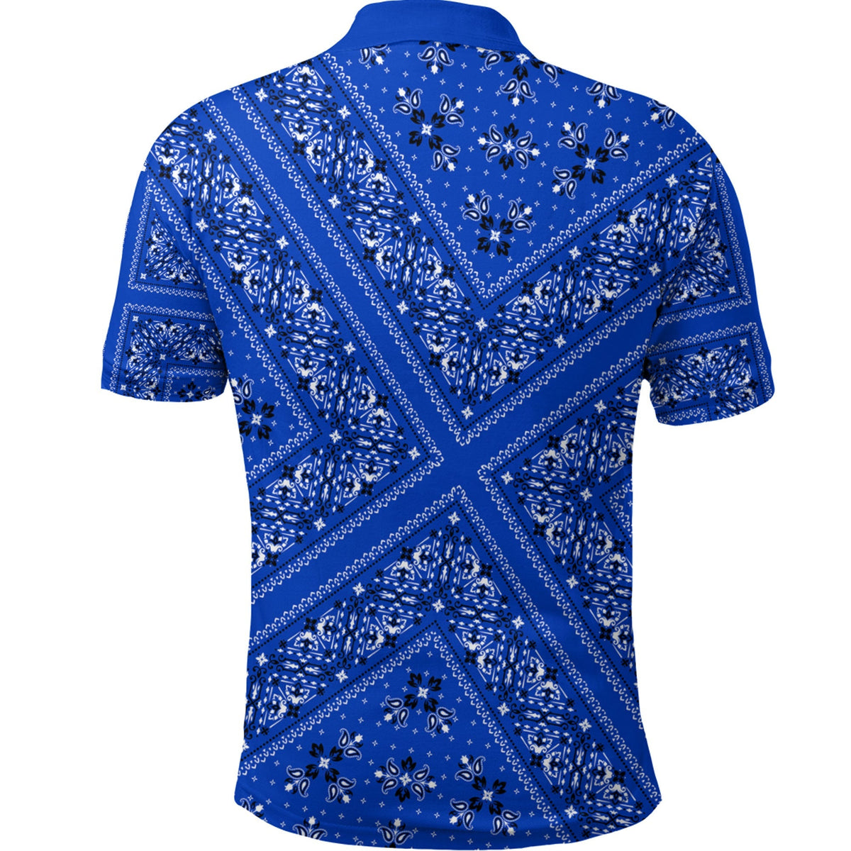 Paisley Polo Shirt Bandana Pattern Seamless Ver.129 RLT13 - Wonder Print Shop