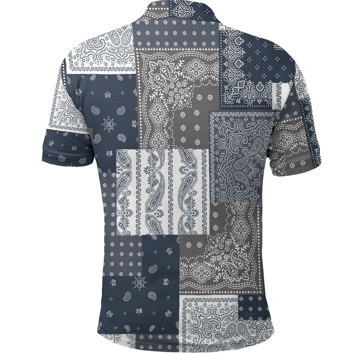 Paisley Polo Shirt Bandana Pattern Seamless Ver.143 RLT13 - Wonder Print Shop