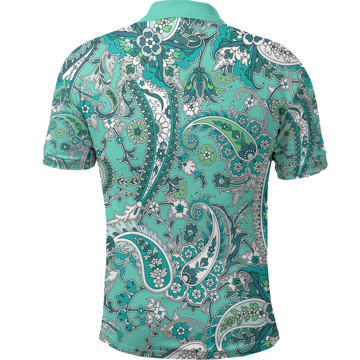 Paisley Polo Shirt Bandana Pattern Seamless Ver.138 RLT13 - Wonder Print Shop
