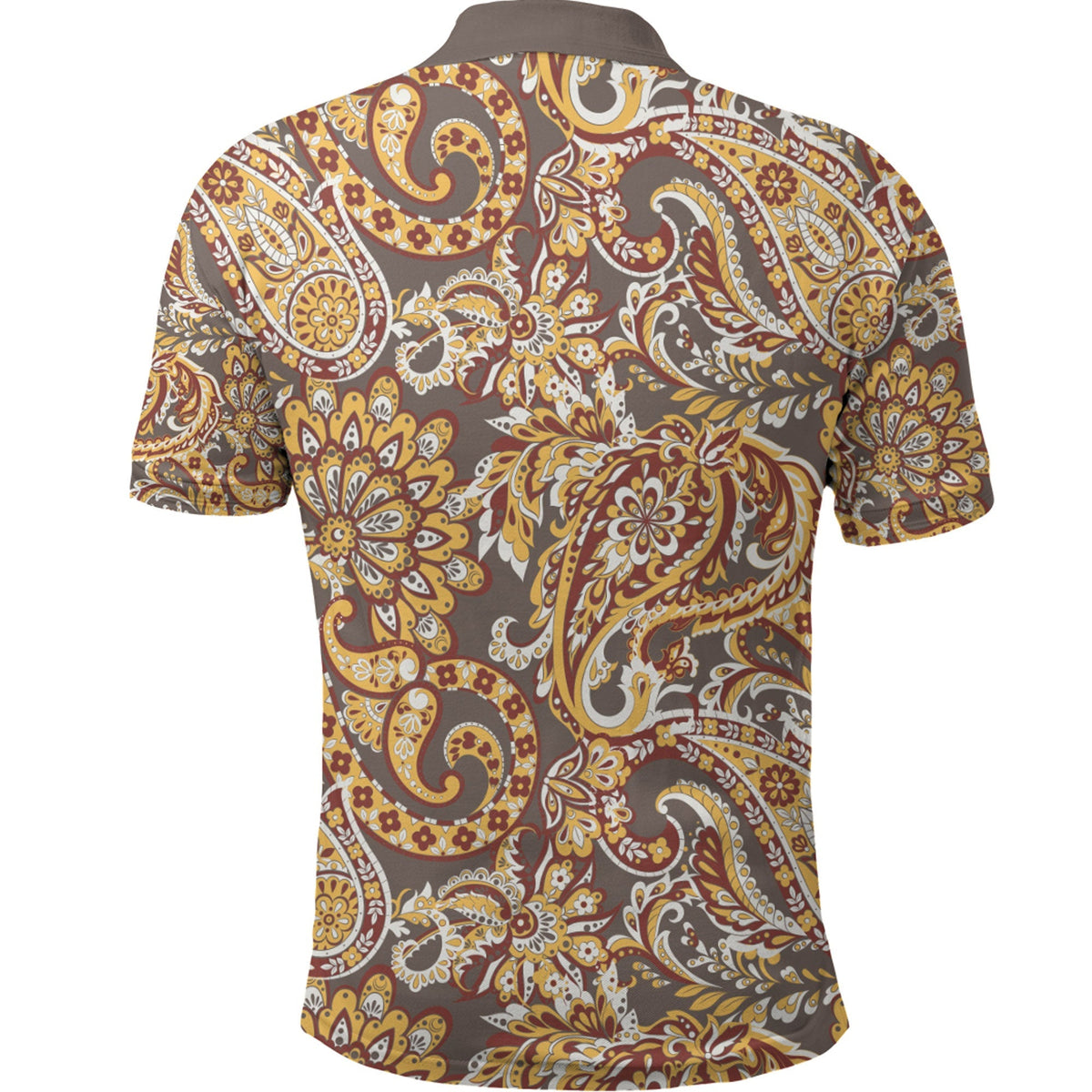 Paisley Polo Shirt Bandana Pattern Seamless Ver.162 RLT13 - Wonder Print Shop