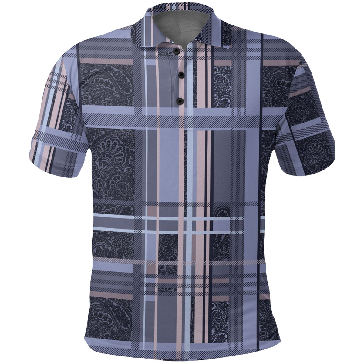 Paisley Polo Shirt Bandana Pattern Seamless Ver.140 RLT13 - Wonder Print Shop