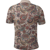 Paisley Polo Shirt Bandana Pattern Seamless Ver.122 RLT13 - Wonder Print Shop