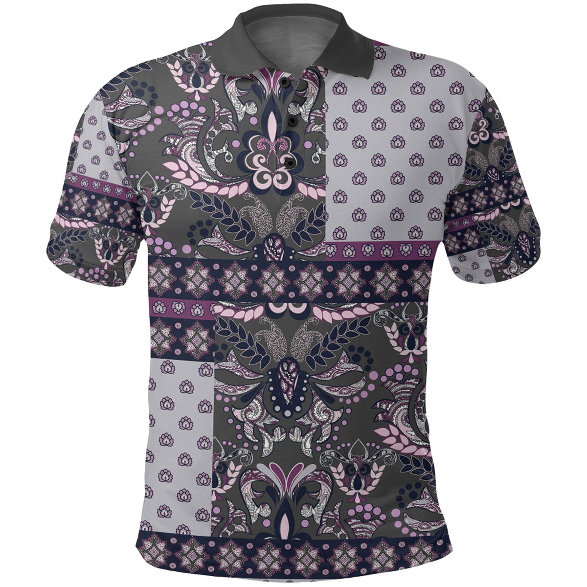 Paisley Polo Shirt Bandana Pattern Seamless Ver.125 RLT13 - Wonder Print Shop
