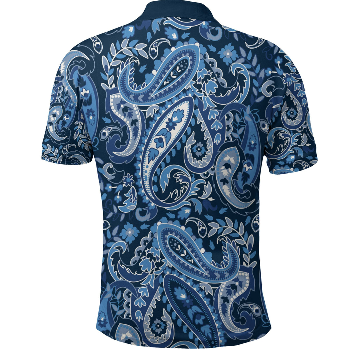 Paisley Polo Shirt Bandana Pattern Seamless Ver.126 RLT13 - Wonder Print Shop