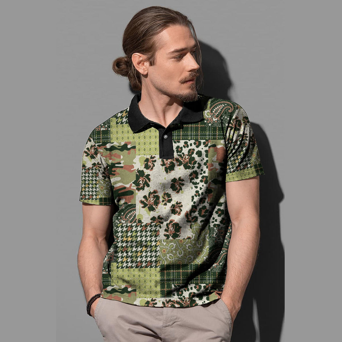 Paisley Polo Shirt Bandana Pattern Seamless Ver.82 RLT13 - Wonder Print Shop