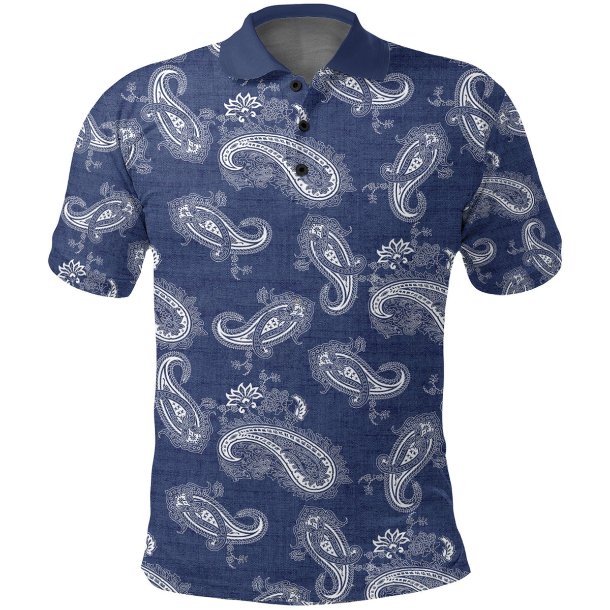 Paisley Polo Shirt Bandana Pattern Seamless Ver.92 RLT13 - Wonder Print Shop