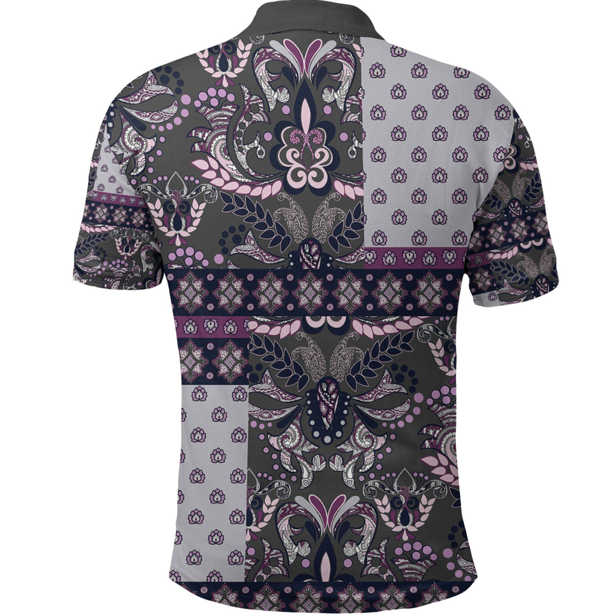 Paisley Polo Shirt Bandana Pattern Seamless Ver.125 RLT13 - Wonder Print Shop